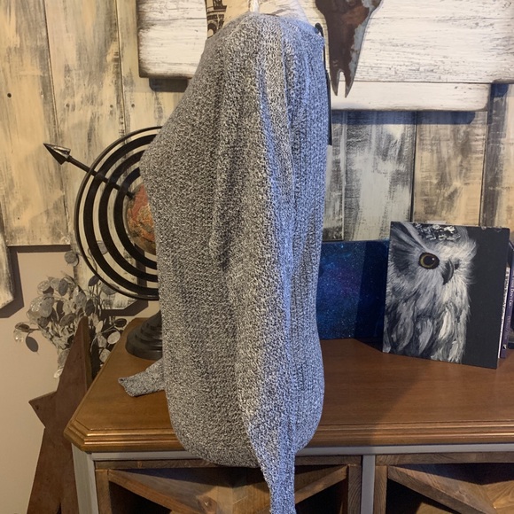 NWT All Saints Gray Marled Knit Sweater Small - Picture 2 of 4